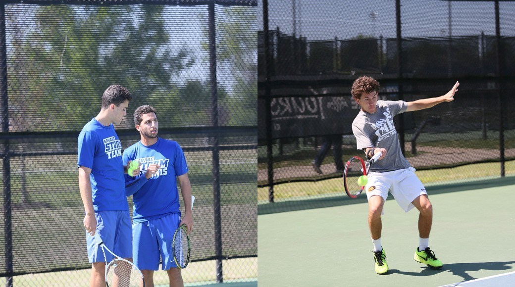 Southeastern Oklahoma State, ranked No. 3 in the NCAA Division II Central Region rankings, and East Central earned spots into the GAC Men’s Tennis Championship match as both found victories in Friday’s semifinals match at Memorial Park Tennis Complex. The Savage Storm took down Harding, 5-1, while East Central upset Ouachita, 5-4.