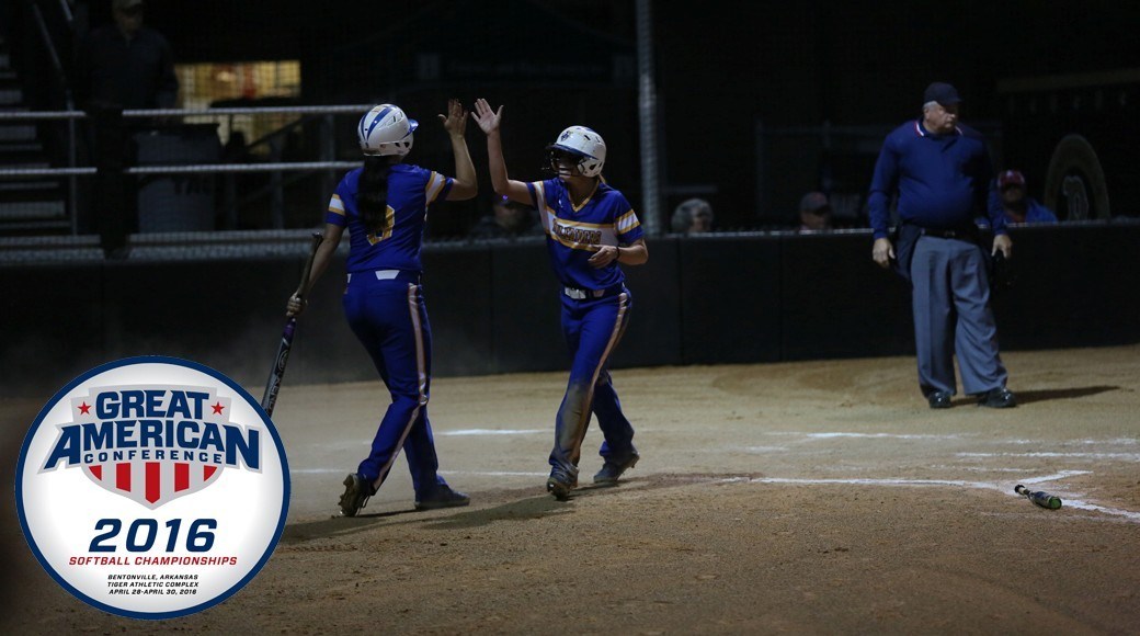 Southern Arkansas’ Kimmy Beasley won her 22nd game of the season, joining teammate Kaylee Garner and Michelle Sorensen for tops in the conference, en route to an 8-1 victory in an elimination game in the Great American Conference Softball Championships on Saturday from the Tiger Athletic Complex. Southern Arkansas defeated the Reddies for the fifth time in six tries this season.