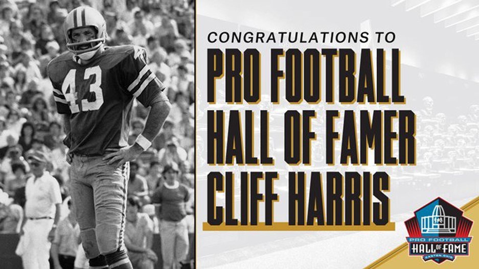 Cliff Harris Pro Football Hall of Fame safety in Class of 2020