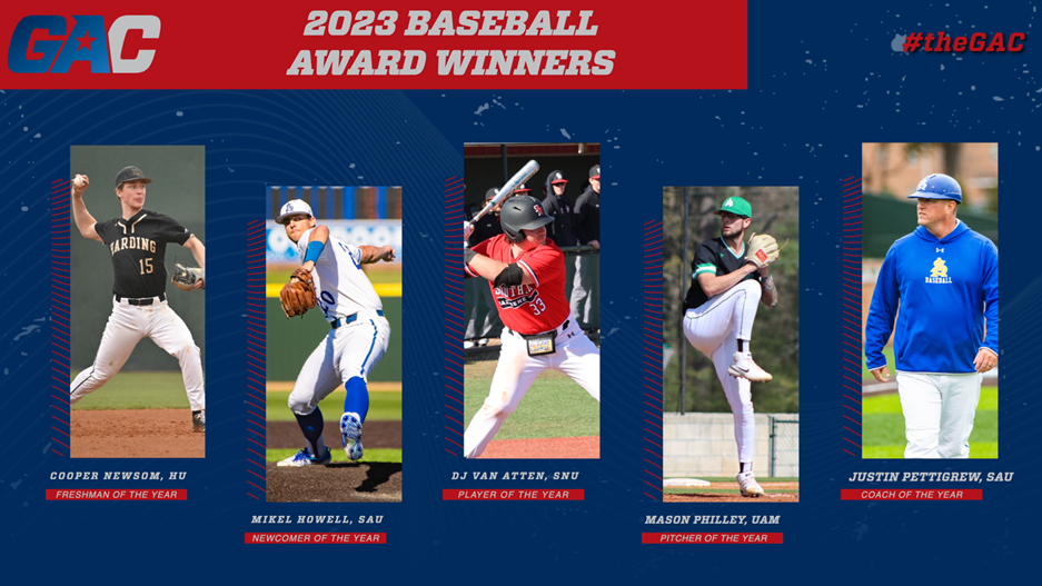 theGAC ANNOUNCES 2023 BASEBALL ALL-CONFERENCE AWARDS - Great